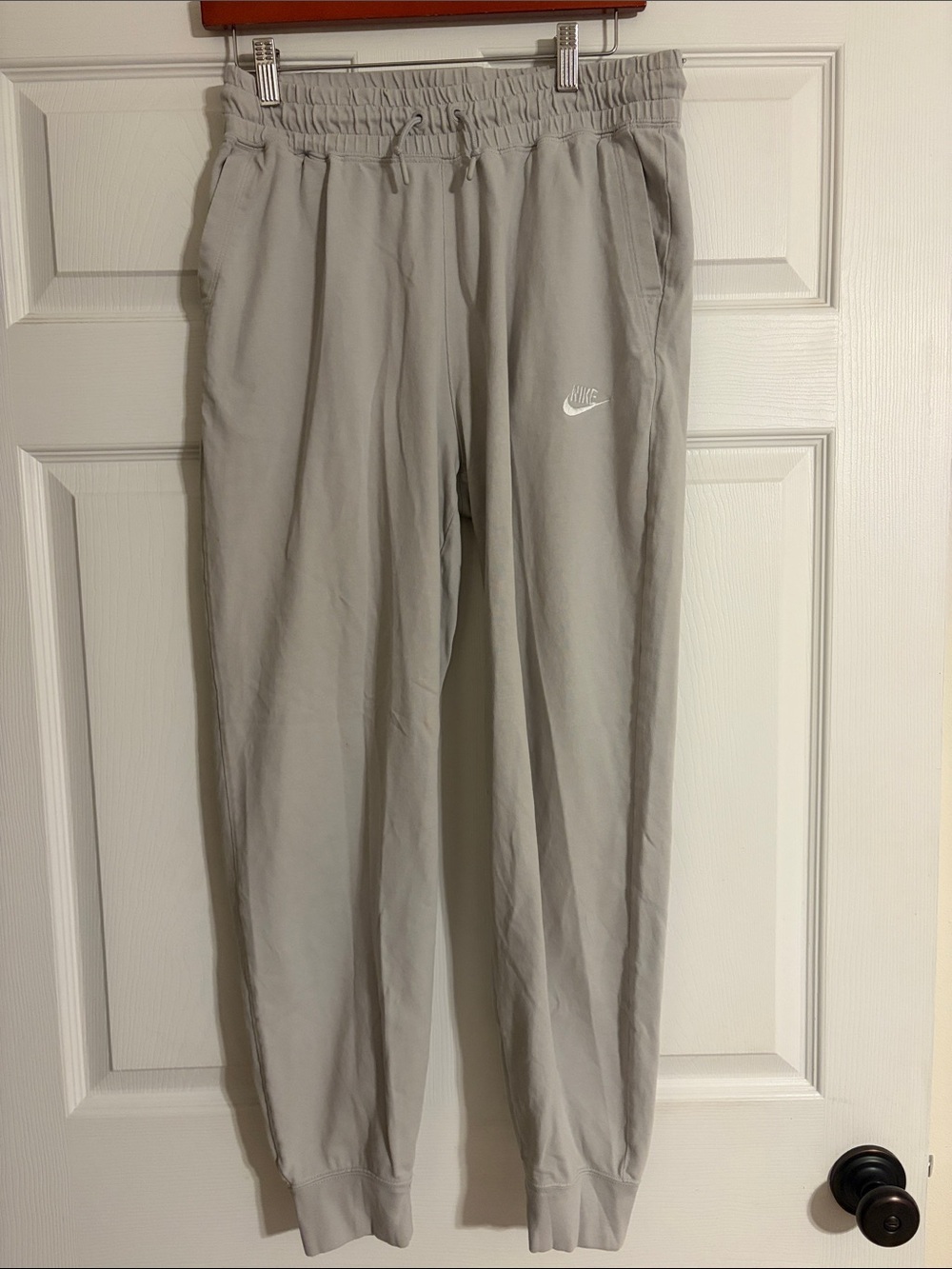 Nike Sportswear Women’s Heavyweight Cotton Jersey Joggers Gray Size M